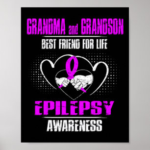 POSTER GRANDMA E GRANDÃO MELHOR AMIGO DA EPILEPSIA DA VID