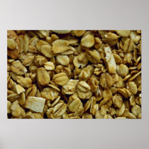 Pôster Granola saboroso