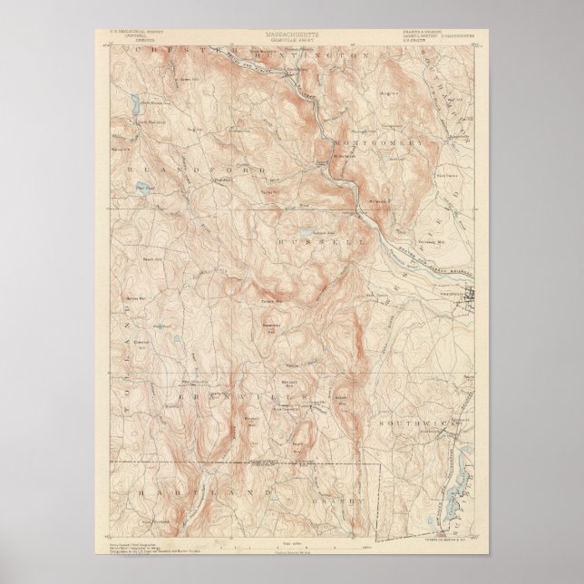 Poster Granville, Massachusetts (Frente)