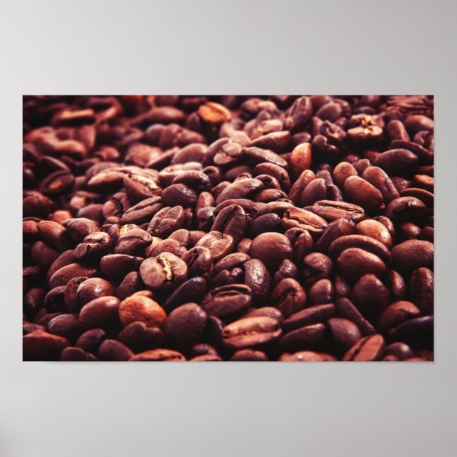 Poster Grãos de café (Frente)