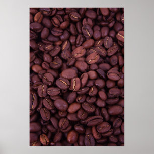 Poster Grãos de grãos de café