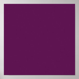 Poster Grape purple (solid color) 