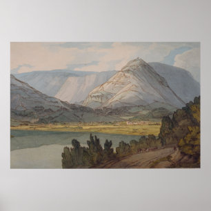 Poster Grasmere Da Rota Rydal, 1786, Francis Towne