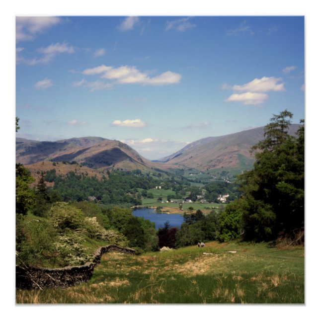 Pôster Grasmere Lake District England (Frente)