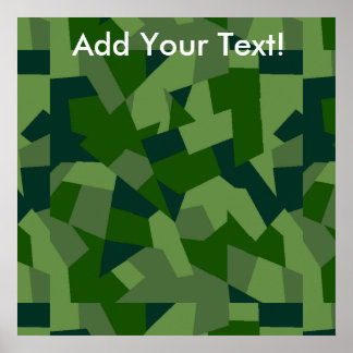 Pôster Grassy Camo