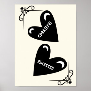 Poster Grata - Abençoada