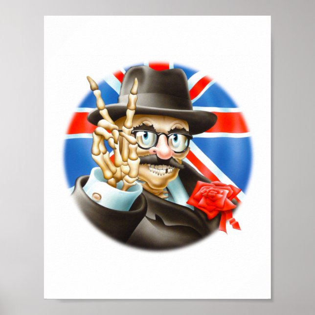 Poster Grateful Dead Europe 72 1  (Frente)