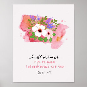 Poster Grateful Wall Art