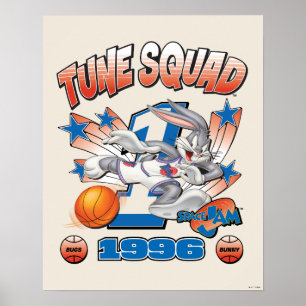 Poster Grático de basquete SPACE JAM™ BUGS BUNNY™ #1