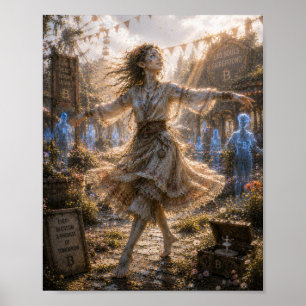 Poster Gratidão / Dançarino Folclórico / Antiga Feira
