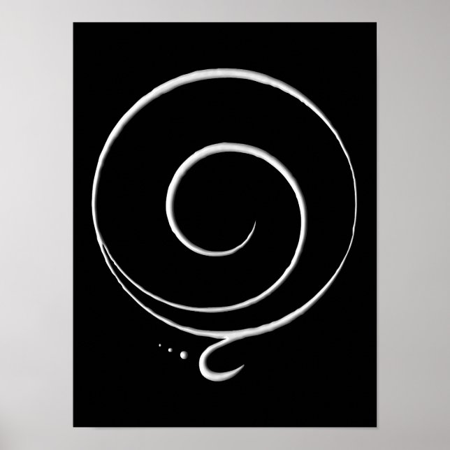 Poster Gratidão Prateada (Frente)