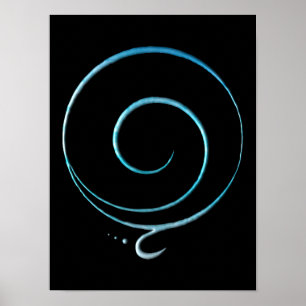 Poster Gratidão Turquesa 
