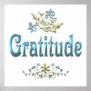 PÔSTER GRATITUDE