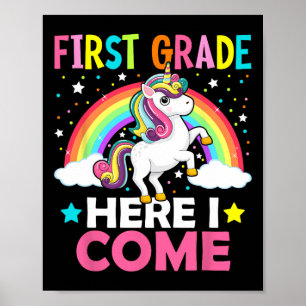 Poster Grau Aqui Eu Volto Para A Escola 1rua