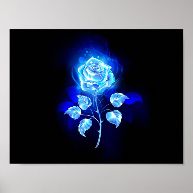 Poster Gravação de Rosa Azul (Frente)