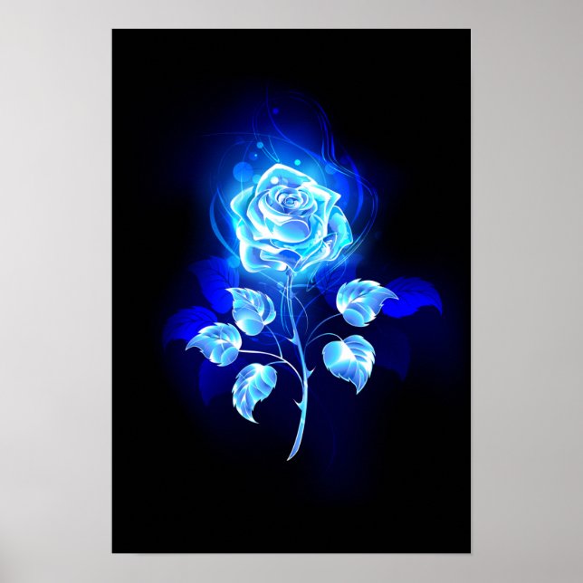 Poster Gravação de Rosa Azul (Frente)