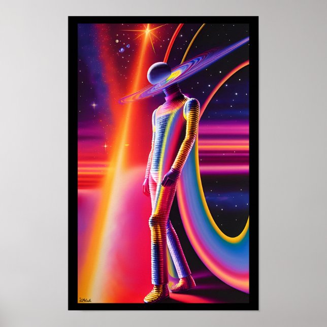 Poster Gravado no Topo (Frente)