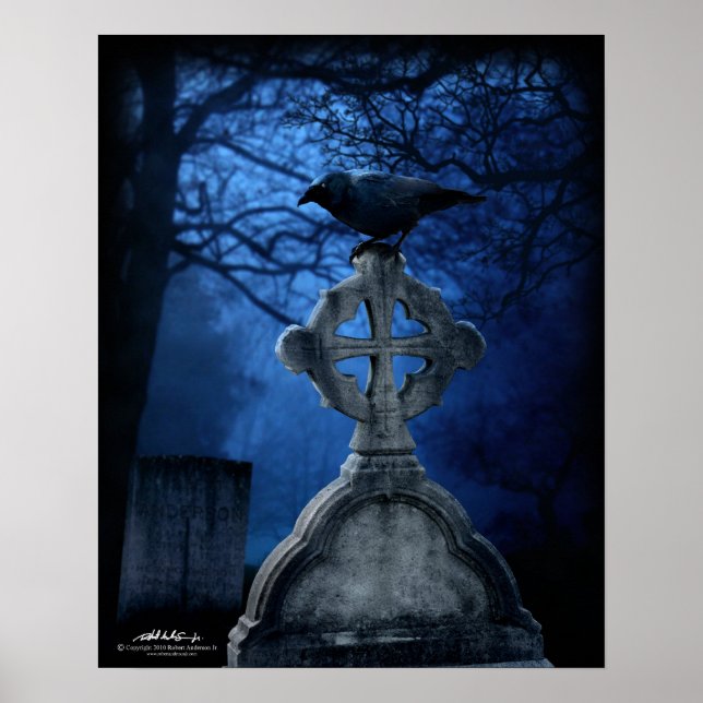 Poster Grave Raven 16x20 (Frente)