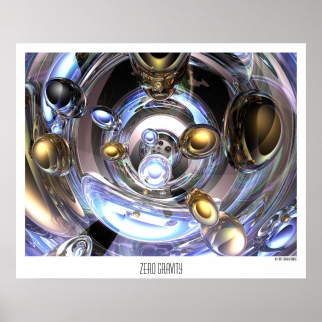 Poster Gravidade Zero (Frente)