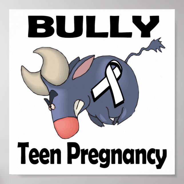 Pôster Gravidez em adolescentes (Frente)