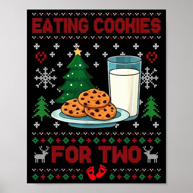 Poster Gravidez Nova Mamãe Bebê Grávida Natal Casais  (Frente)