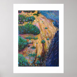 Poster gravière em bord de Loire