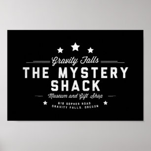 Poster Gravity Falls A Cabana do Mistério
