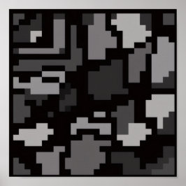 Poster Gray abstract