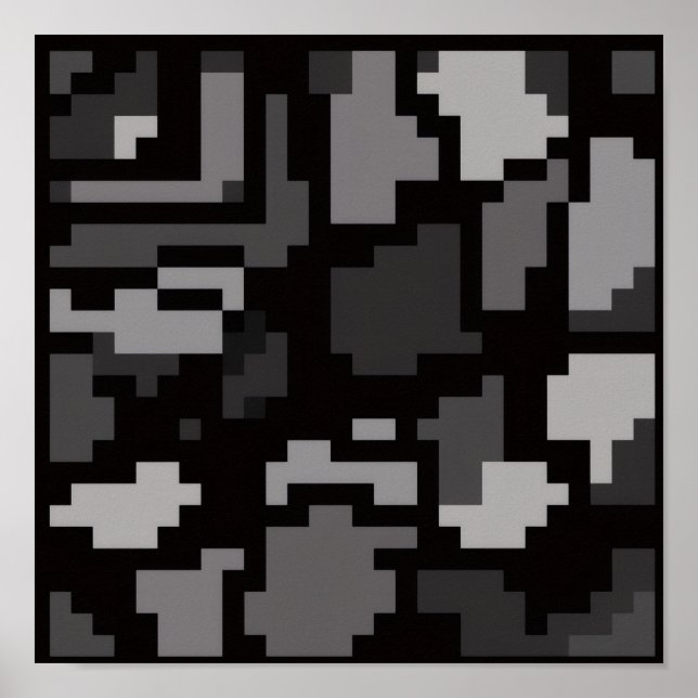 Poster Gray abstract (Frente)