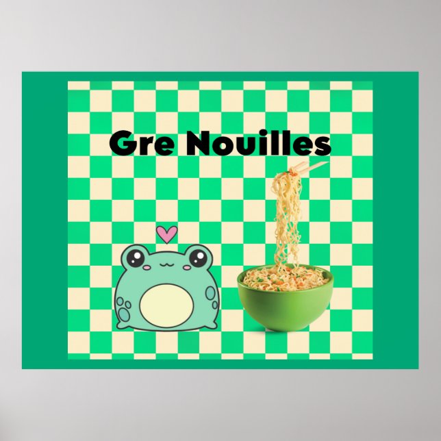 Poster Gre nouilles (Frente)