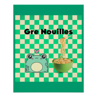 Pôster gre nouilles