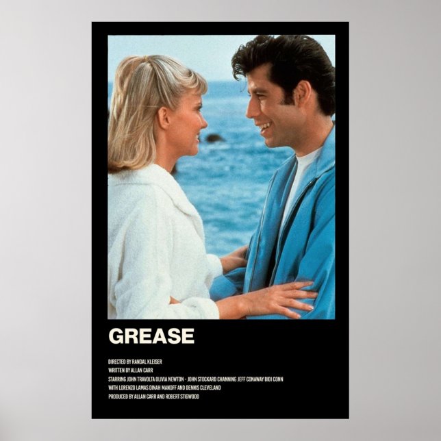 Poster Grease (Frente)