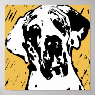 Poster Great Dane