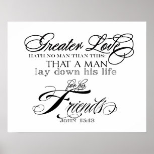 Pôster Greater Love