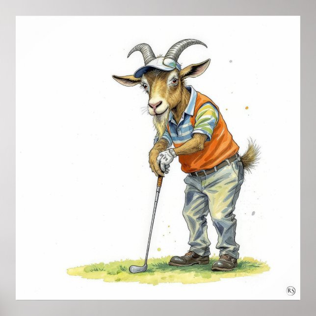 Poster Greatest Of All Time - Golf Art Print (Frente)