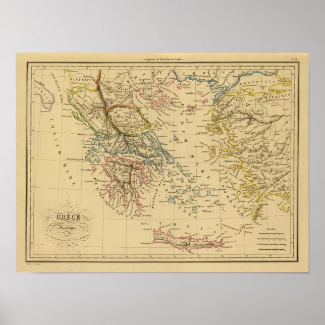 Pôster Grécia antiga no início da era cristã (Frente)