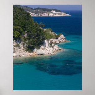 Pôster GRÉCIA, Ilhas do Egeu do Nordeste, SAMOS,
