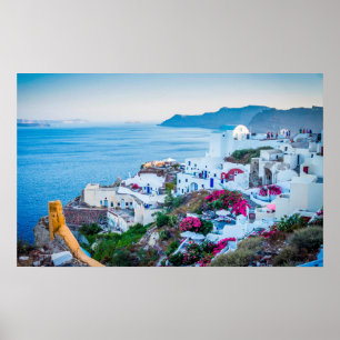 Poster Grécia Santorini