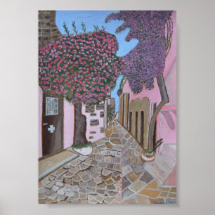 Poster Grécia Santorini 2