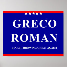 Poster Greco Roman