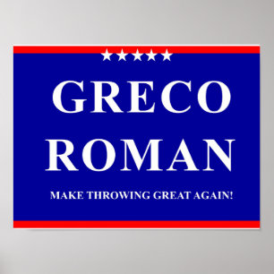 Poster Greco-romano