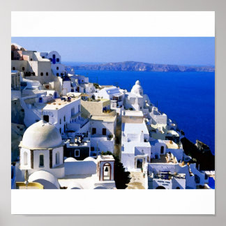 Poster greece island