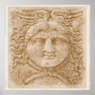 Pôster Greek God Hermes PICTURE ancient image of Hermes