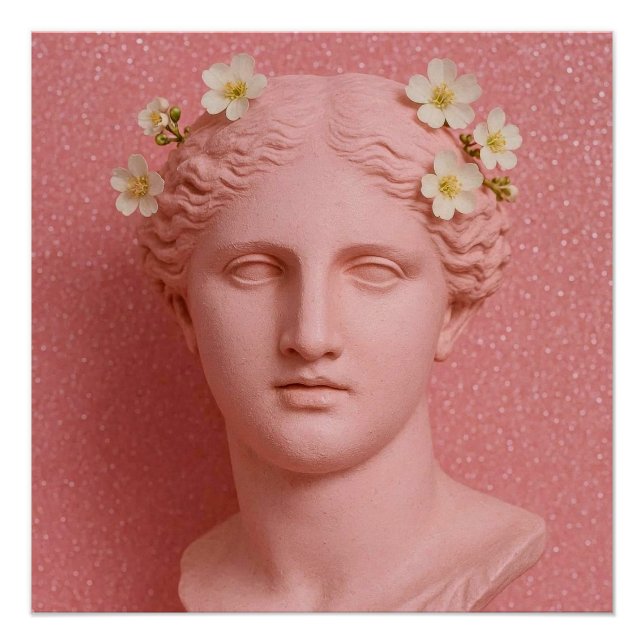 Pôster Greek Pink Poster. (Frente)