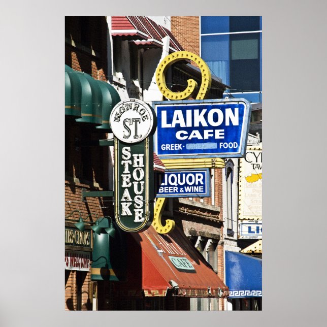 Poster Greektown (Frente)