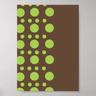 Pôster Green Circles