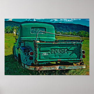 Pôster Green Dodge