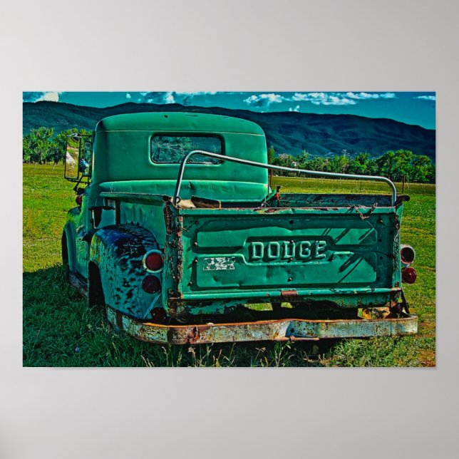 Pôster Green Dodge (Frente)
