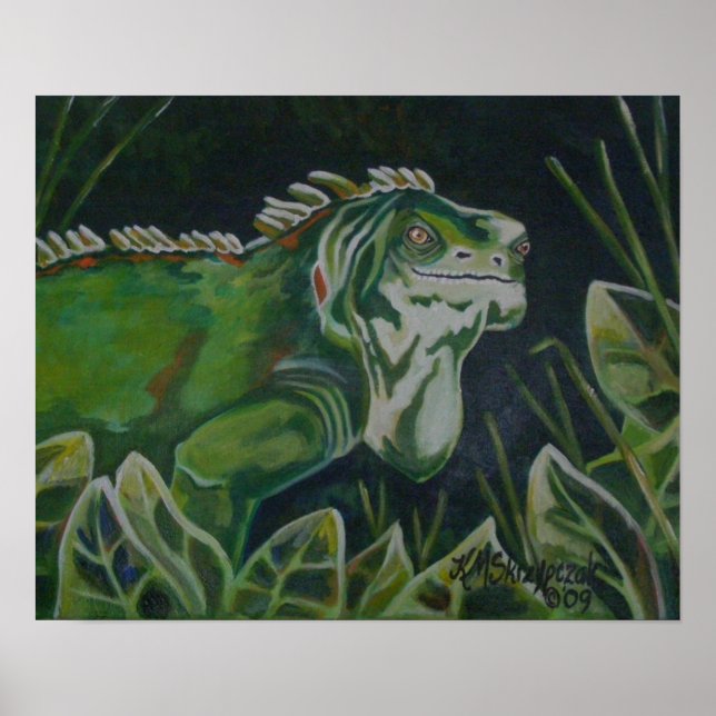 Poster Green Iguana (Frente)