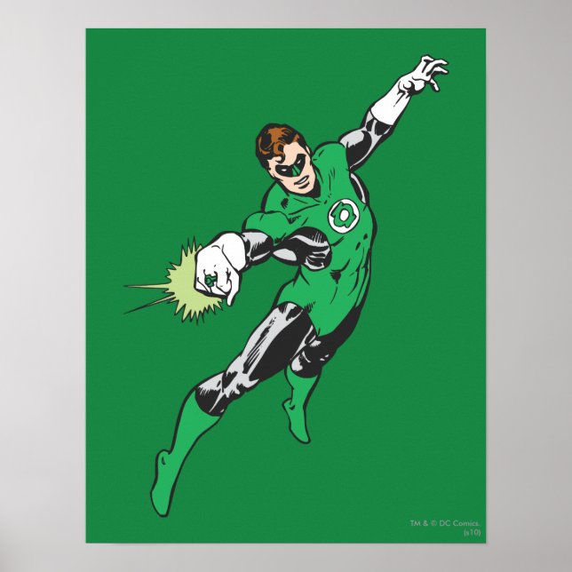 Poster Green Lantern Jump (Frente)